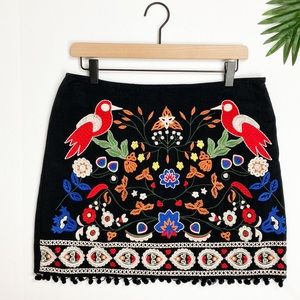 ALTAR’D STATE Embroidered Skirt